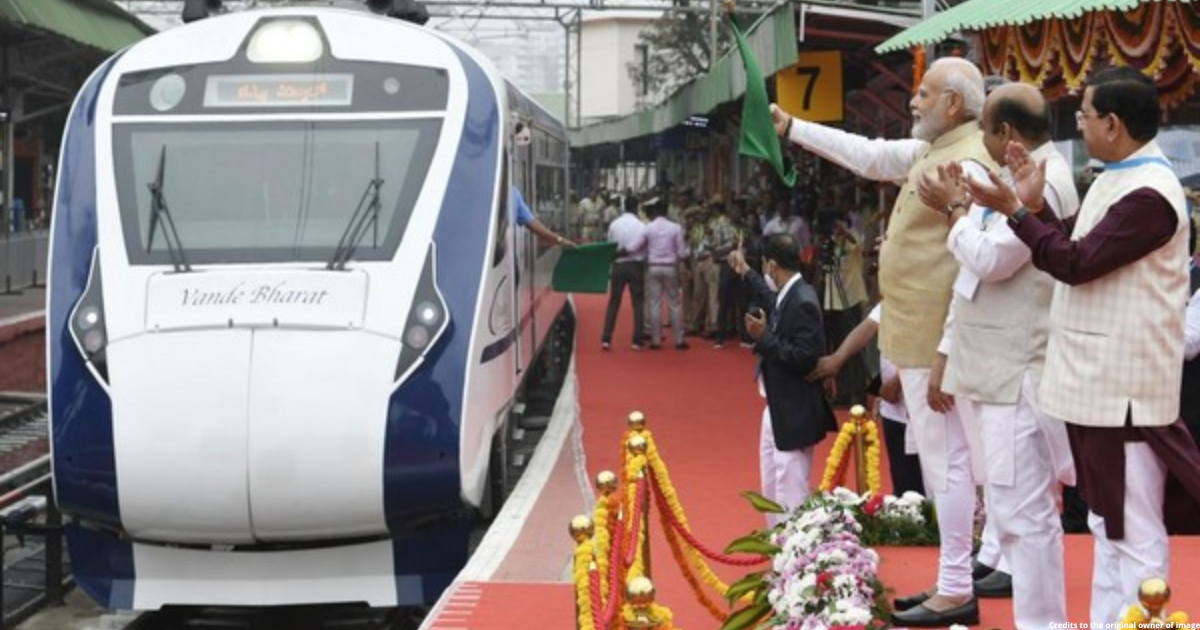 Passengers cheer as PM Modi flags off fifth Vande Bharat Train at Bengaluru